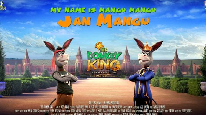 The Donkey king 2018 Pakistani Movie Poster
