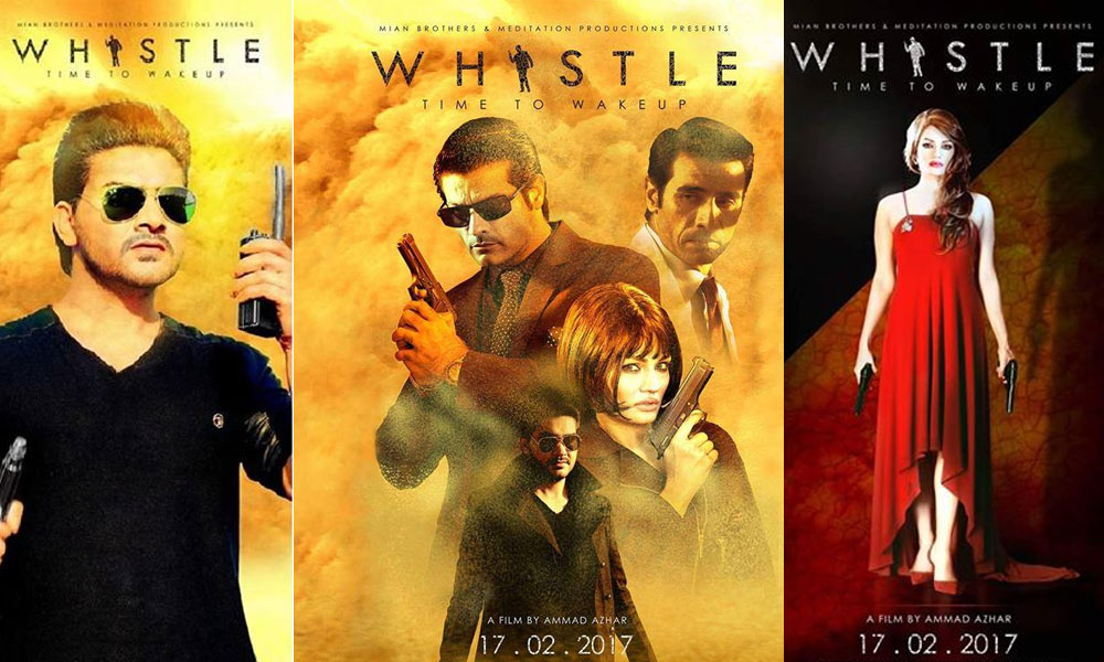 Whistle 2017 Pakistani Movie Poster